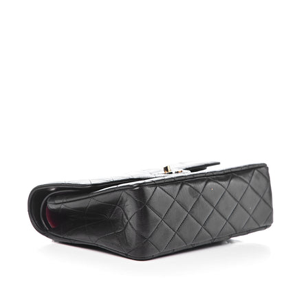 Chanel Lambskin Quilted Small Double Flap Black 4 of 11