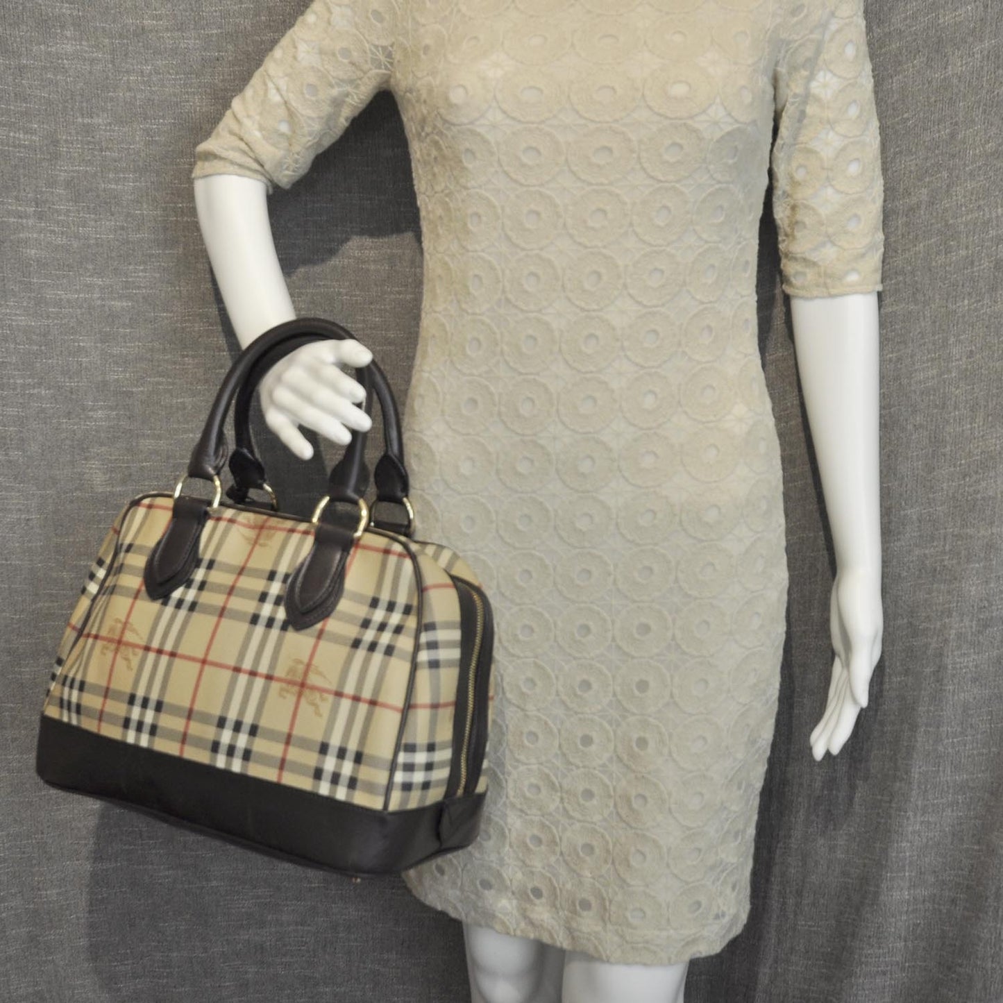 Haymarket Check Bag Brown