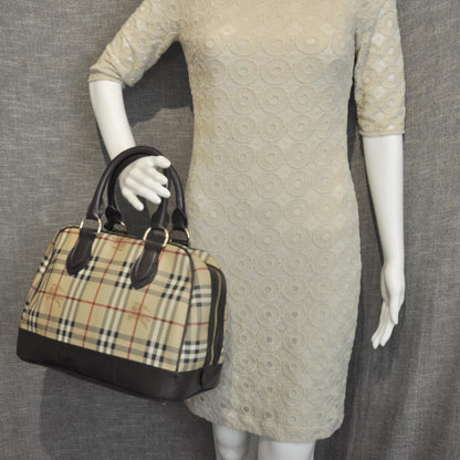 Burberry Haymarket Check Bag Brown 2 of 9