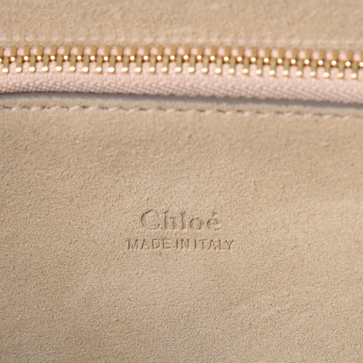 Chloe Suede Calfskin Medium Faye Shoulder Bag Tobacco 7 of 9
