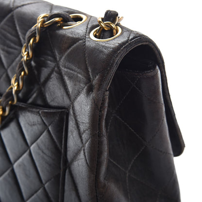 Chanel Lambskin Quilted Jumbo Single Flap Brown 18 of 19