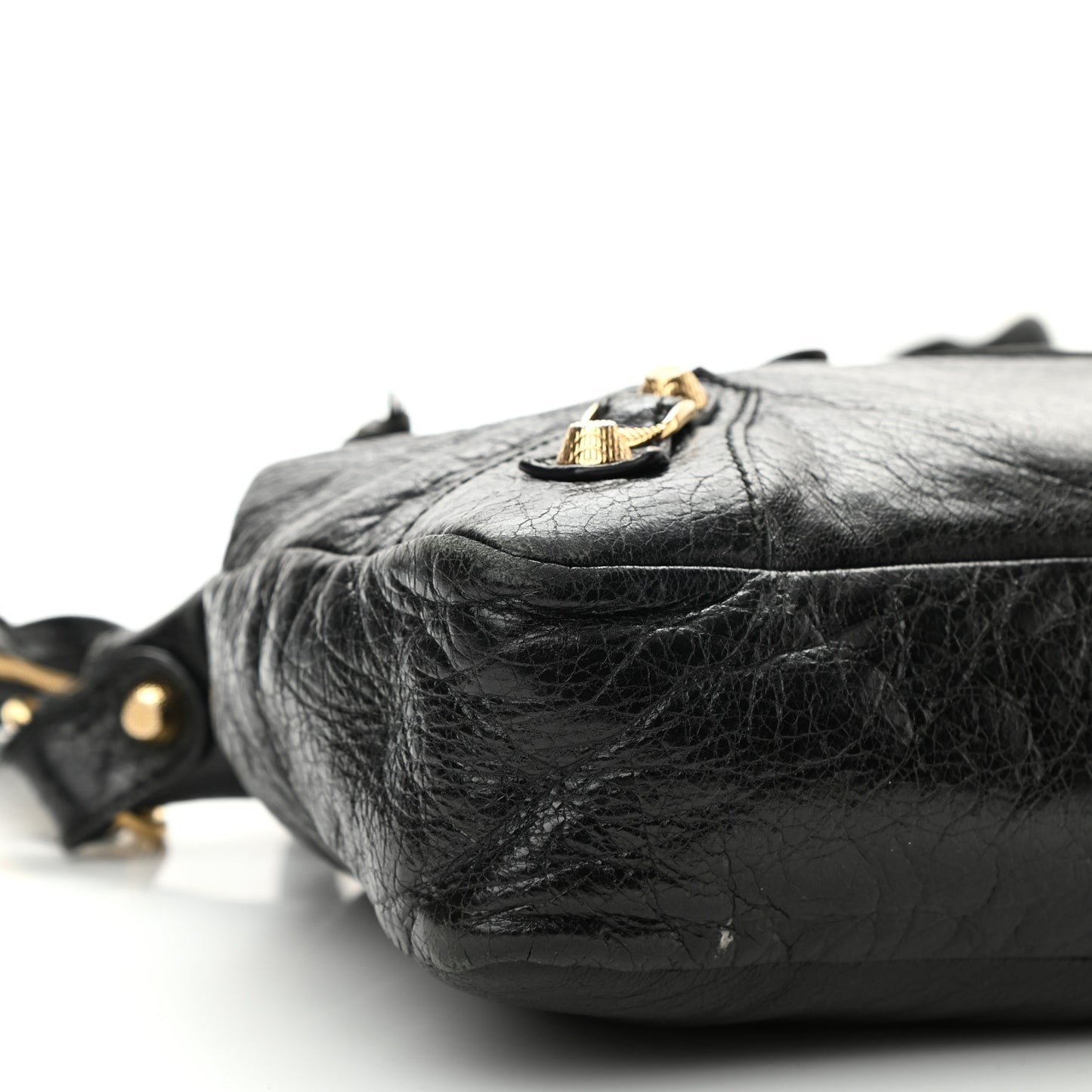 Agneau Giant 12 Gold Hardware Town Black