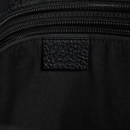 Gucci Nylon Calfskin Large Tote Black 6 of 7