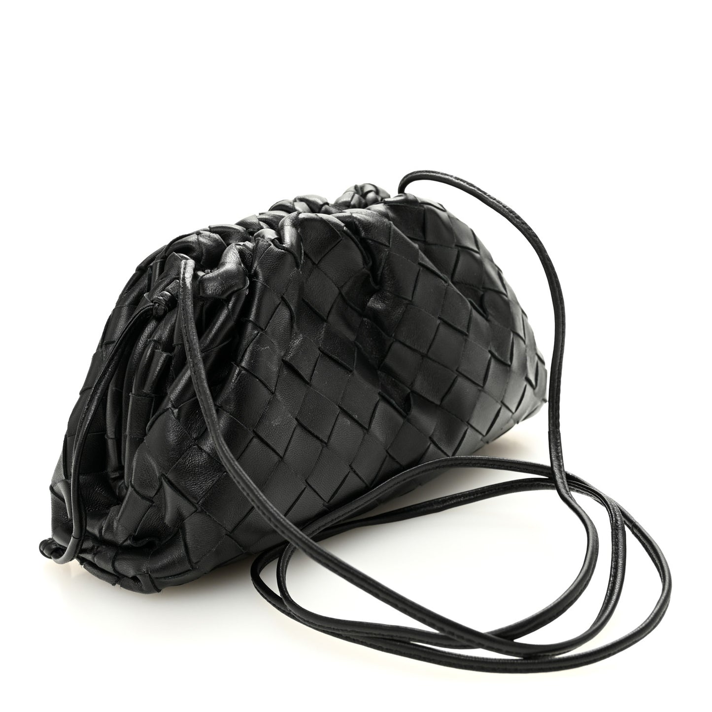 Nappa Intrecciato The Mini Pouch Black