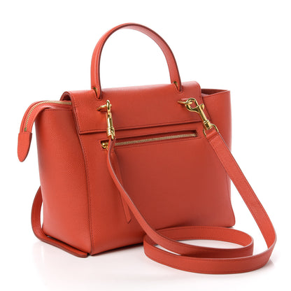 Celine Baby Grained Calfskin Micro Belt Bag Poppy 3 of 10