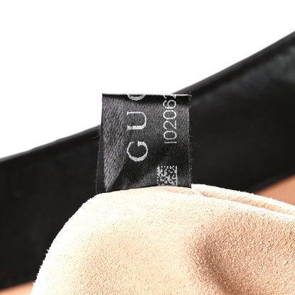 Gucci Calfskin Web Stripe Medium Dionysus Hobo Black 8 of 11