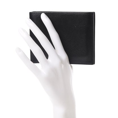 Hermes Epsom MC2 Copernic Compact Wallet Black 2 of 8