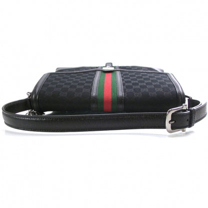 Gucci Monogram Treasure Flap Black 5 of 10