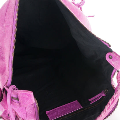 Balenciaga Agneau Classic Hardware Day Hobo Amethyst 5 of 8