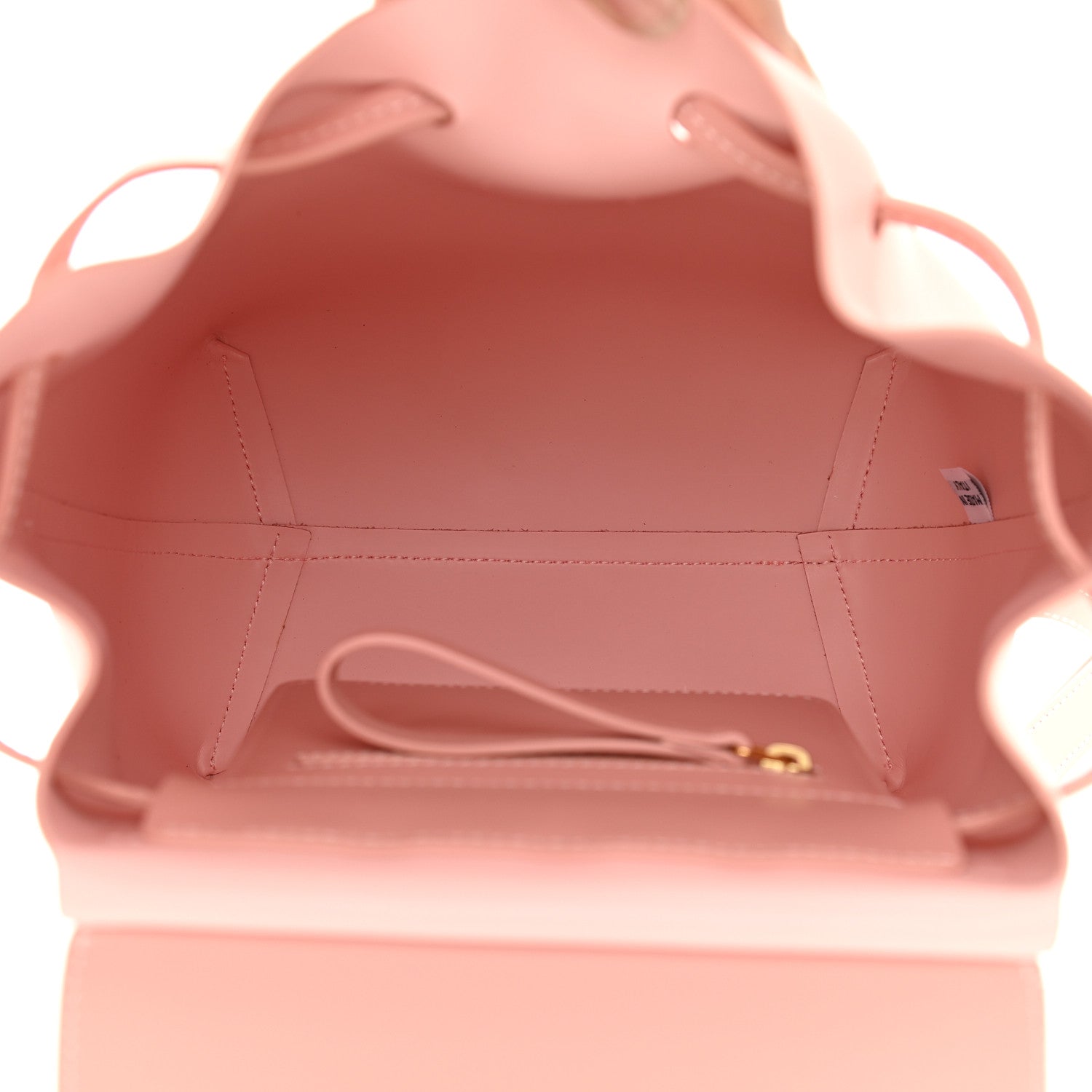 Mansur Gavriel Vegetable Tanned Calfskin Mini Backpack Blush 5 of 9