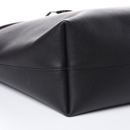 Saint Laurent Calfskin Large Shopping Tote Black 9 of 11