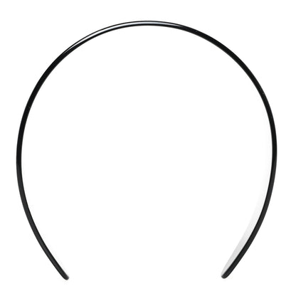 Gucci Resin Crystal Interlocking G Headband Black 1 of 6