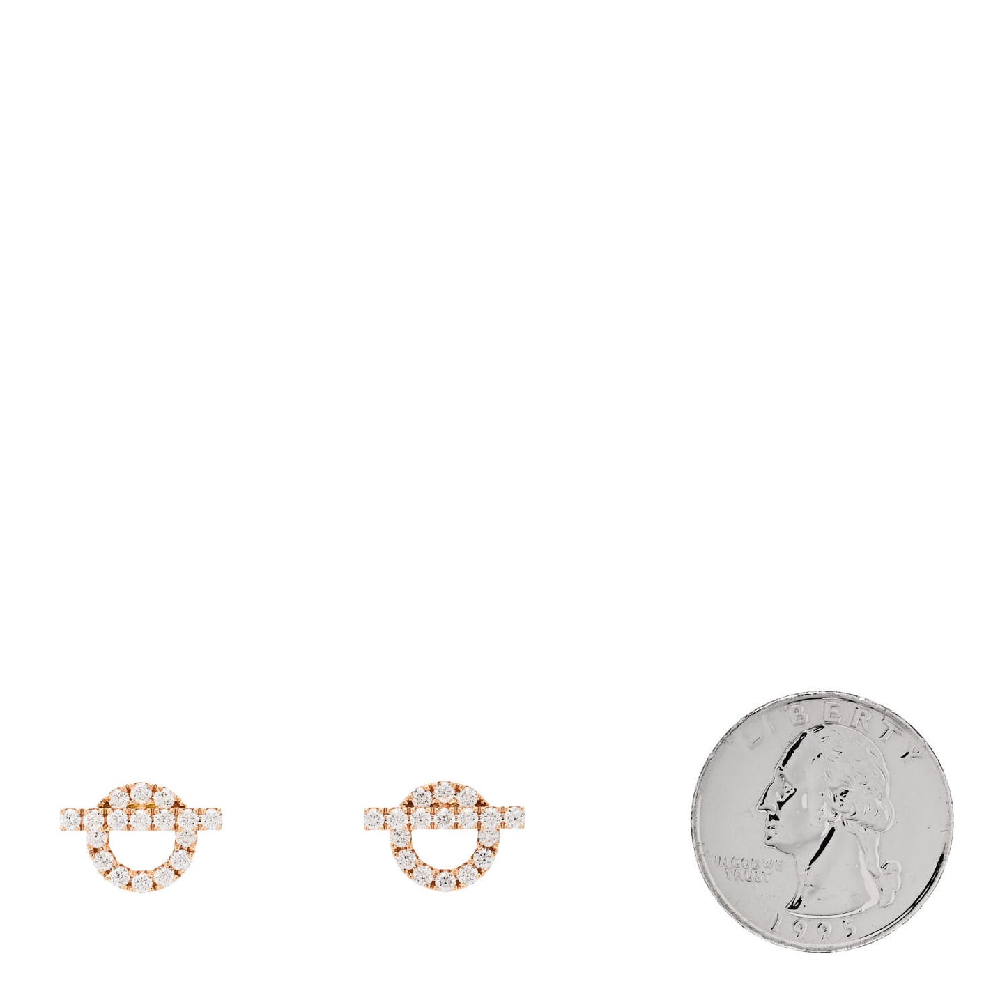 18K Rose Gold Diamond Finesse Earrings