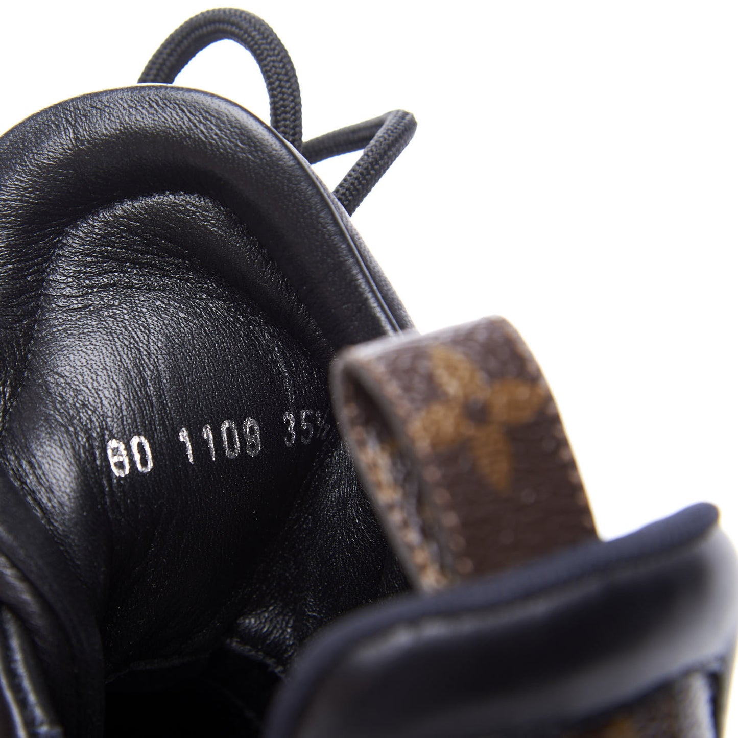 Calfskin Patent Monogram LV Archlight Sneakers 35.5 Black