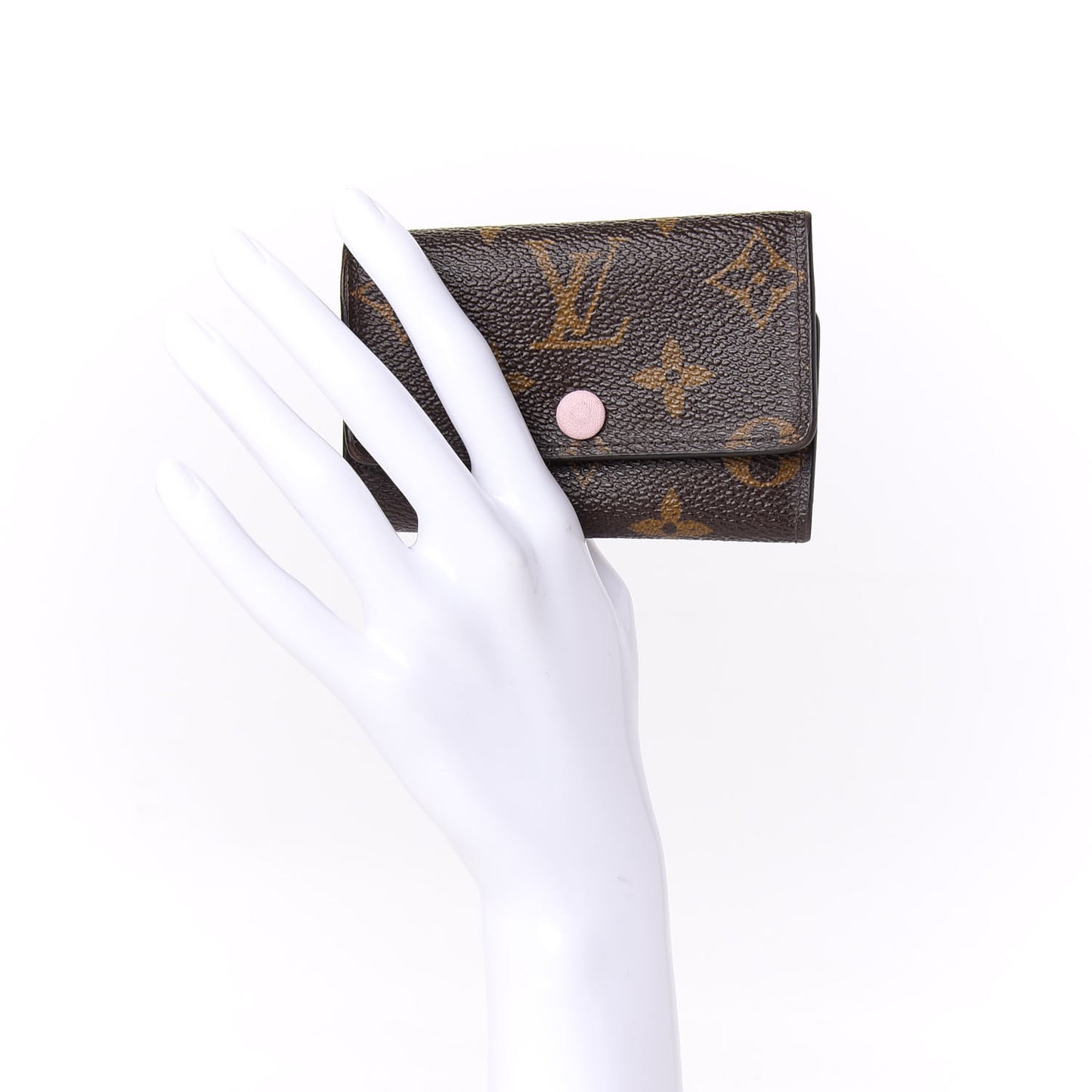 Monogram Multicles 6 Key Holder Rose Ballerine