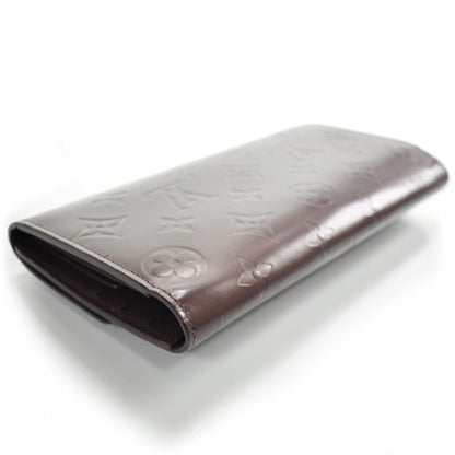 Louis Vuitton Mat Monogram Porte Tresor International Violet 2 of 2