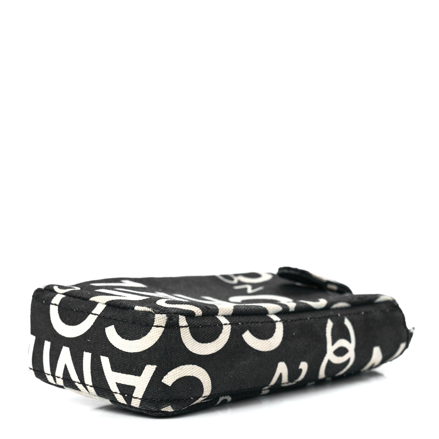 Chanel Canvas 31 Rue Cambon Phone Holder Black 9 of 11