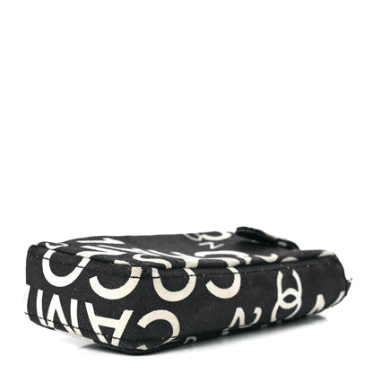 Chanel Canvas 31 Rue Cambon Phone Holder Black 9 of 11