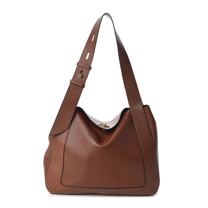 Mulberry Small Classic Grain Calfskin Marloes Hobo Oak 1 of 9