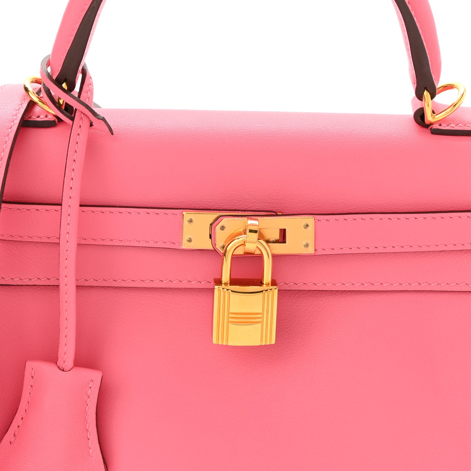 Hermes Swift Kelly Retourne 25 Rose Azalee 8 of 10