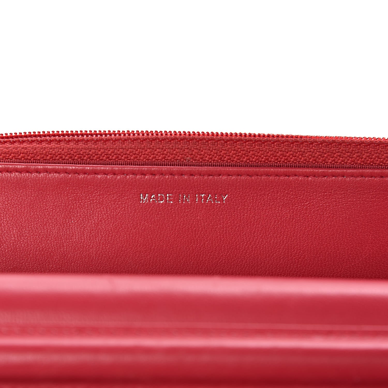 Chanel Calfskin Quilted Boy Wallet On Chain WOC Red 6 of 22