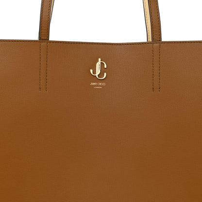 Jimmy Choo Grainy Calfskin JC Tote Cuoio 8 of 11