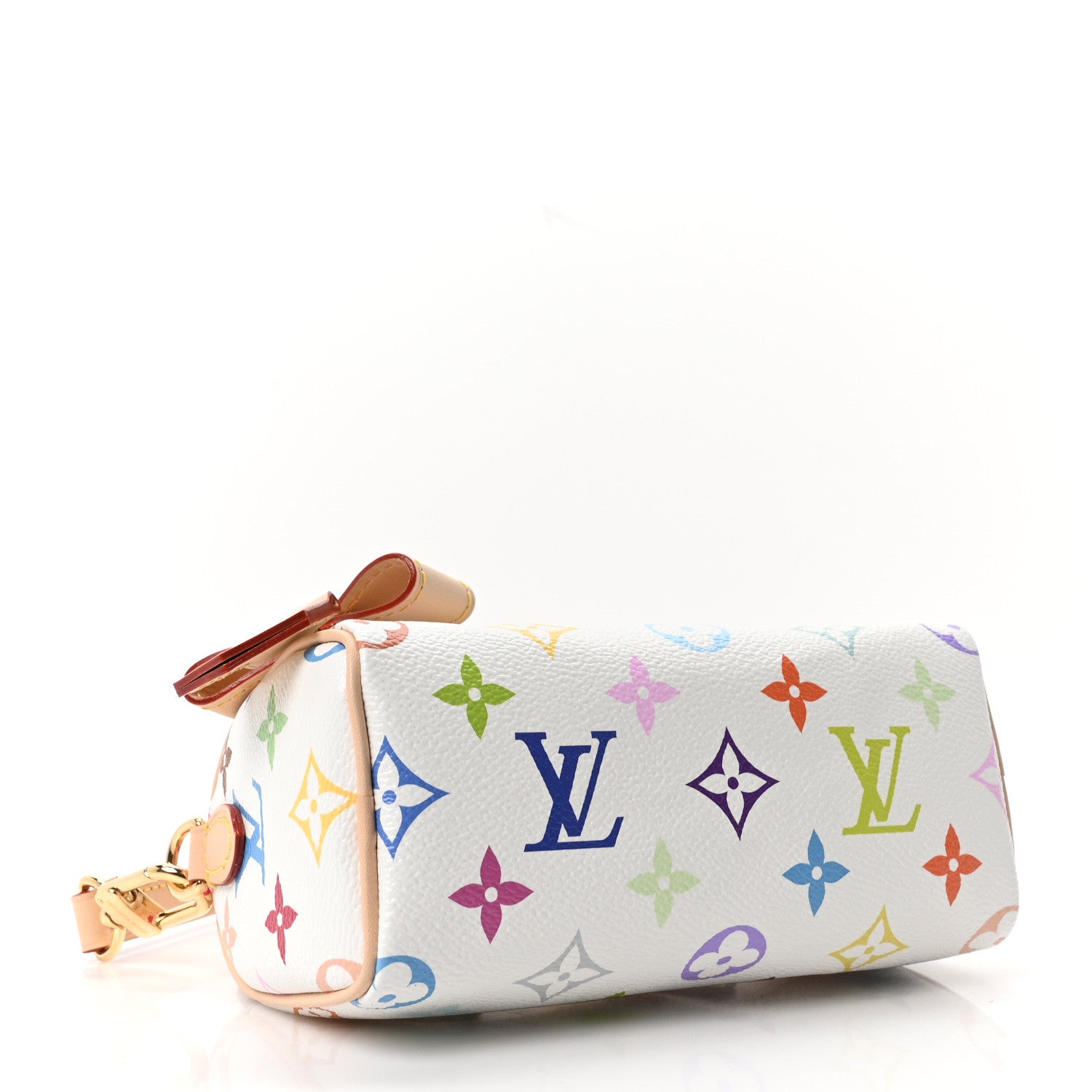 Louis Vuitton LV X TM Monogram Multicolor Nano Speedy White 3 of 9