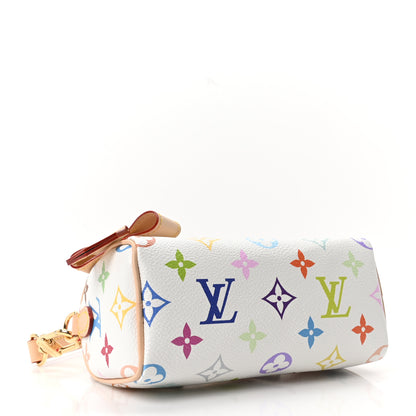 Louis Vuitton LV X TM Monogram Multicolor Nano Speedy White 3 of 9