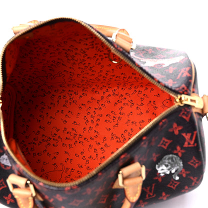 Louis Vuitton Catogram Speedy Bandouliere 30 Marron 5 of 20
