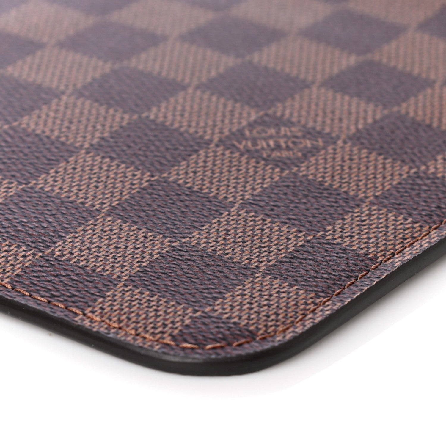 Louis Vuitton Damier Ebene Neverfull MM GM Pochette Rose Ballerine 9 of 9
