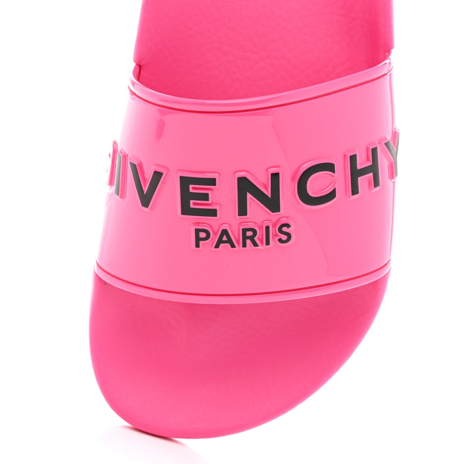 Givenchy Rubber Womens Logo Womens Pool Slides 36 Sandals Pink 5 of 12