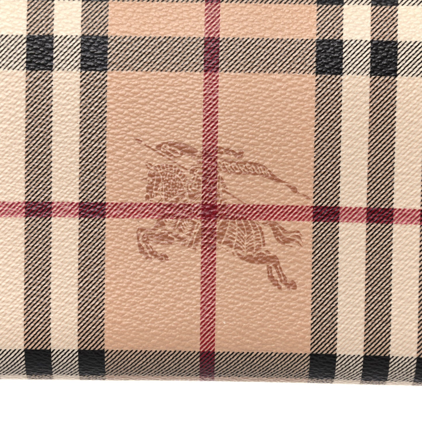 Haymarket Check Large Ziggy Zip Around Wallet Chocolate