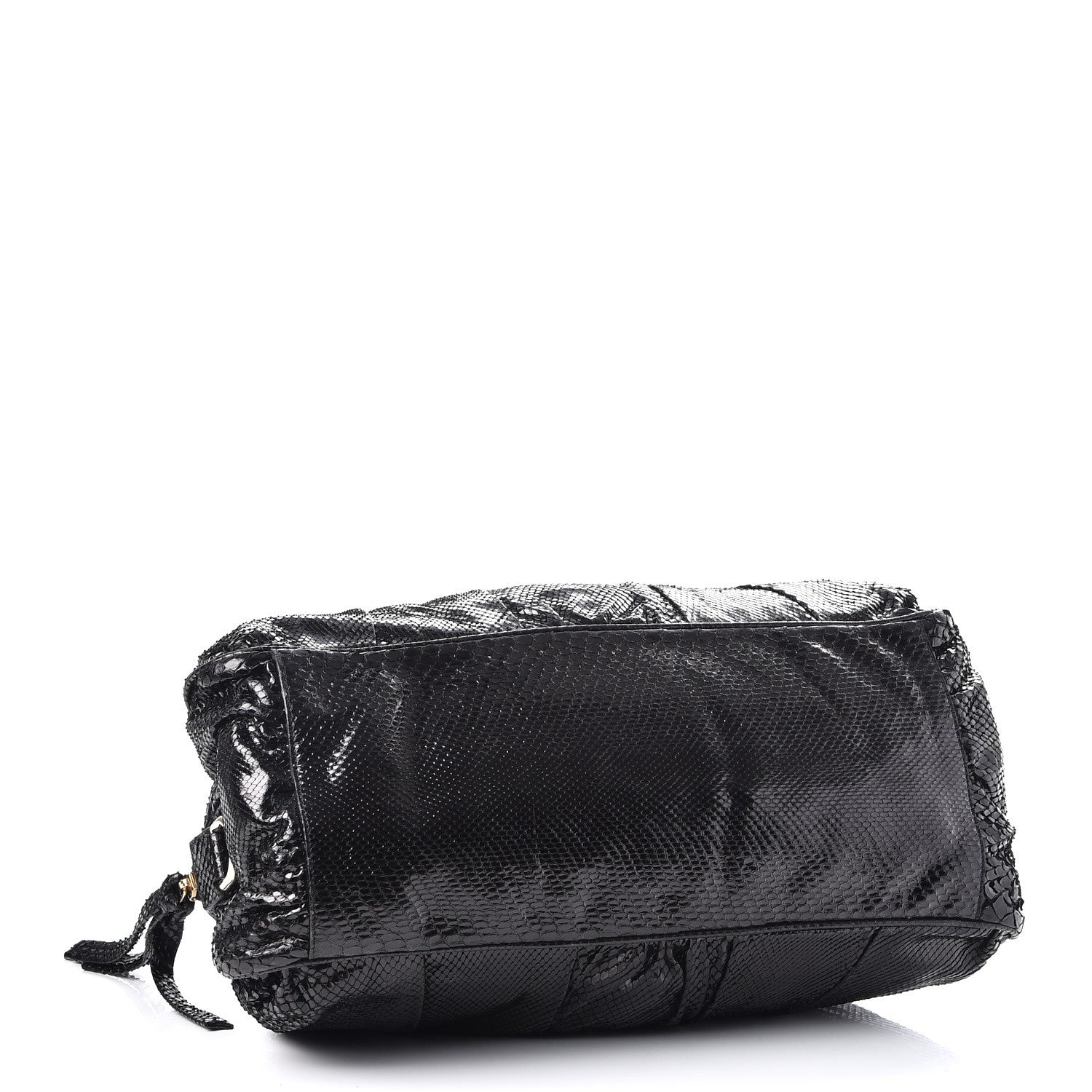 Gucci Python Medium Hysteria Top Handle Bag Black 4 of 7