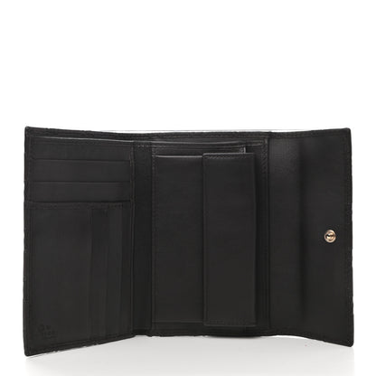 Gucci Guccissima Continental Flap Wallet Dark Brown 5 of 8