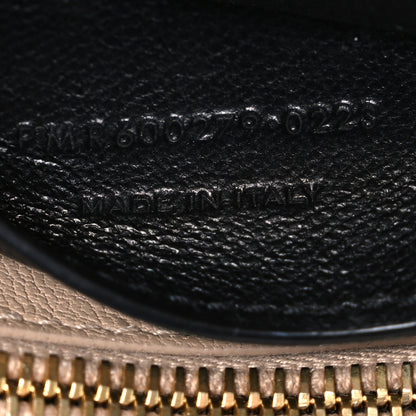 Saint Laurent Sheepskin Matelasse Chevron Monogram Medium College Bag Dark Beige 7 of 11