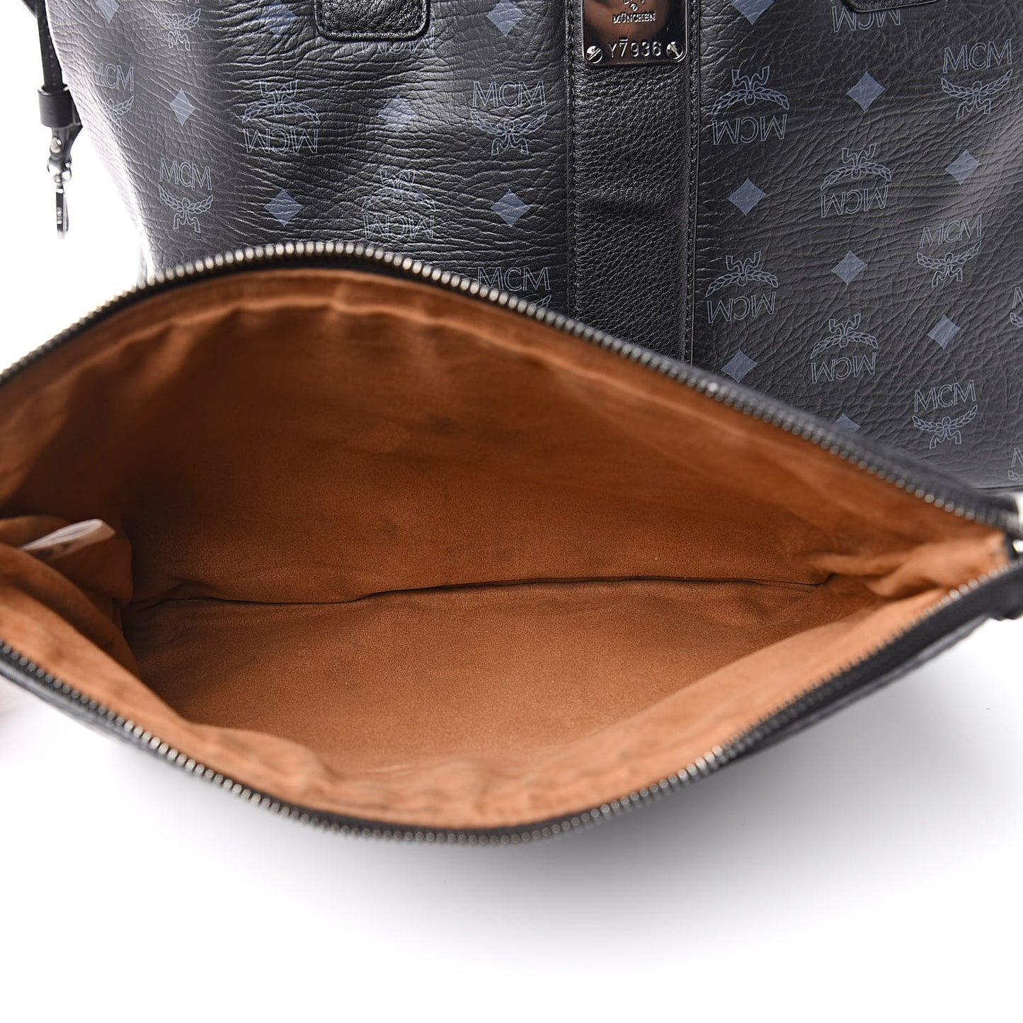 Visetos Medium Liz Reversible Shopper Tote Black