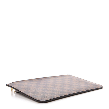 Louis Vuitton Damier Ebene Neverfull MM GM Pochette 4 of 8