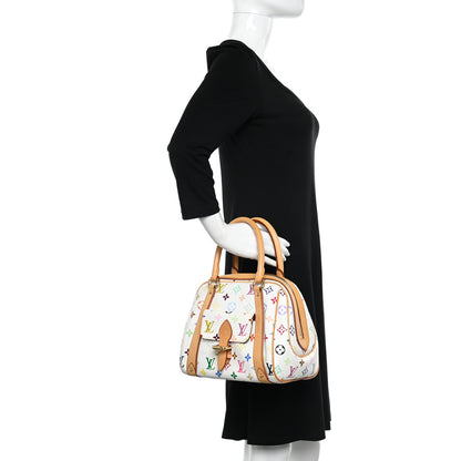 Louis Vuitton Monogram Multicolor Priscilla White 2 of 11