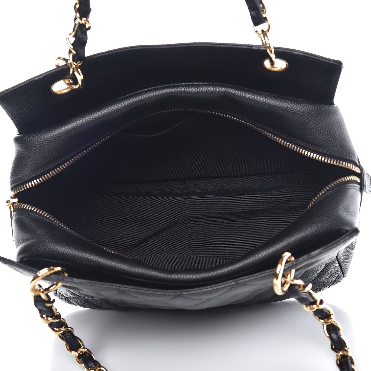 Chanel Caviar Quilted Petit Timeless Tote PTT Black 5 of 8