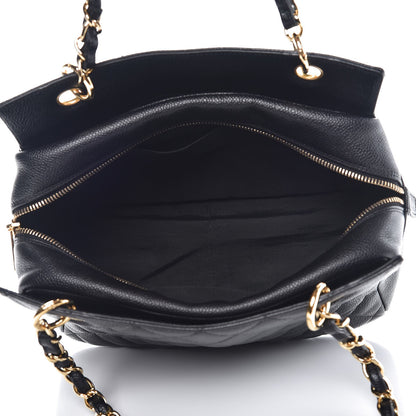 Chanel Caviar Quilted Petit Timeless Tote PTT Black 5 of 8