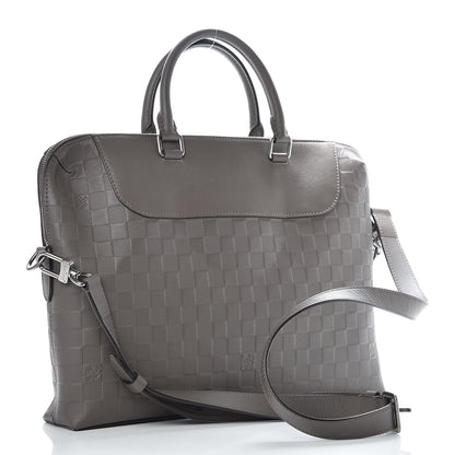 Louis Vuitton Damier Infini Porte-Documents Jour NM Granit 3 of 9