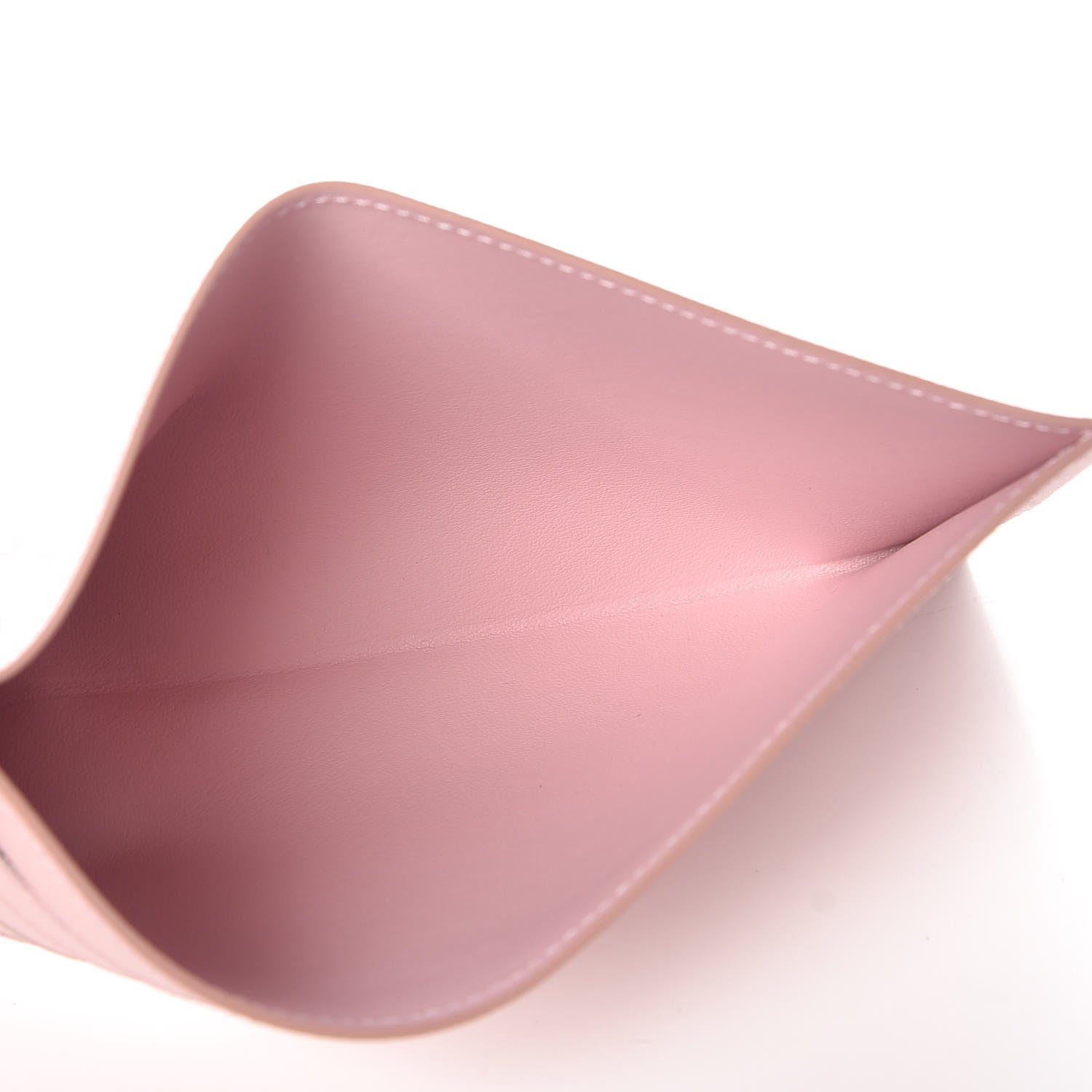 Louis Vuitton Calfskin Felicie Card Holder Insert Rose Ballerine 5 of 6