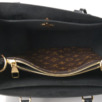 Louis Vuitton Monogram Flower Tote Black 5 of 10