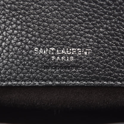 Saint Laurent Grained Calfskin Nano Sac De Jour Souple Black 9 of 10