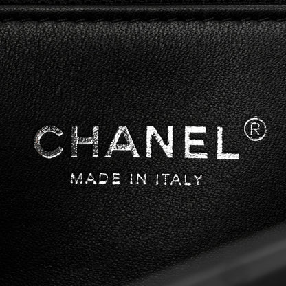 Chanel Lambskin Quilted Small CC Filigree Flap Black 6 of 11