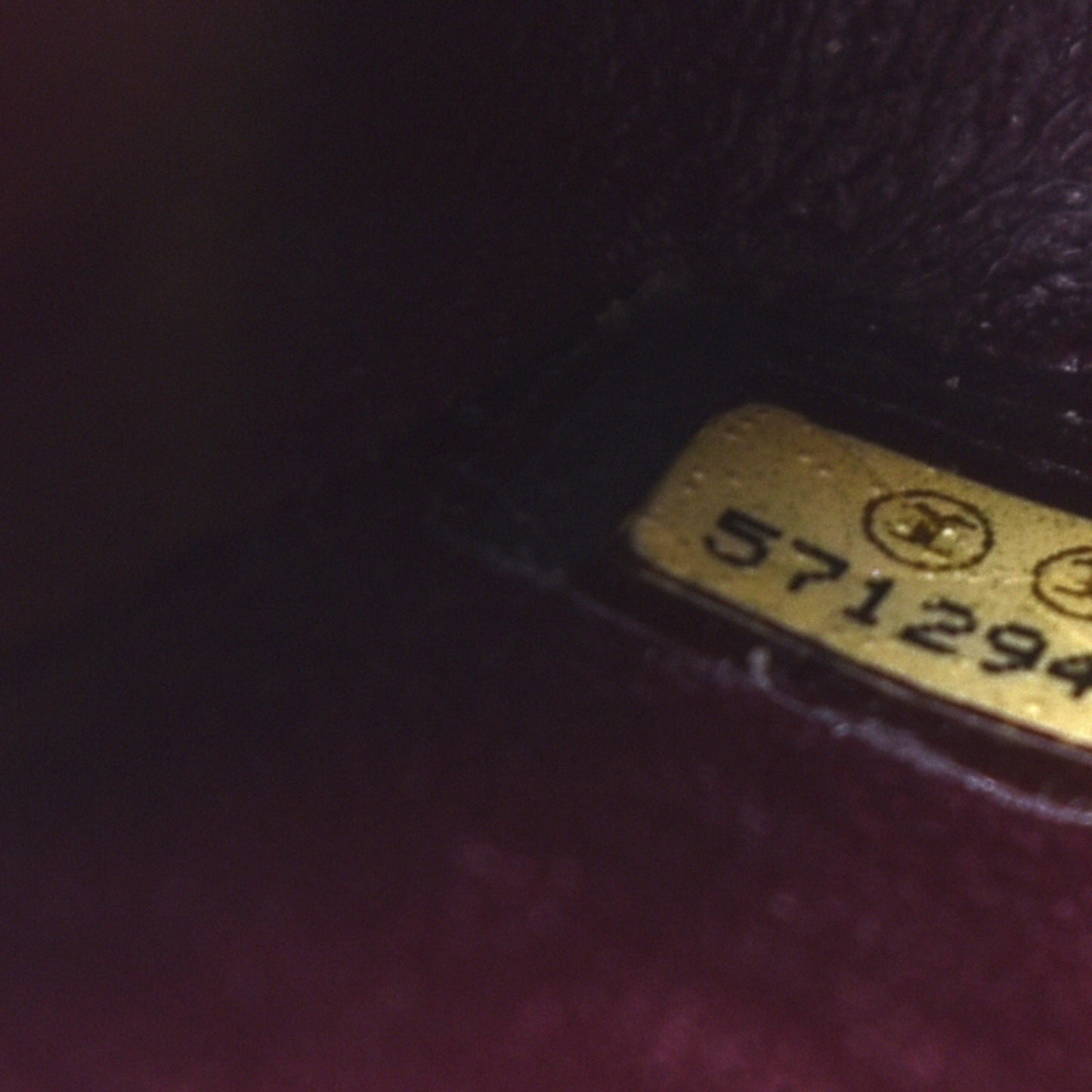 Lambskin Quilted Mini Square Flap Black