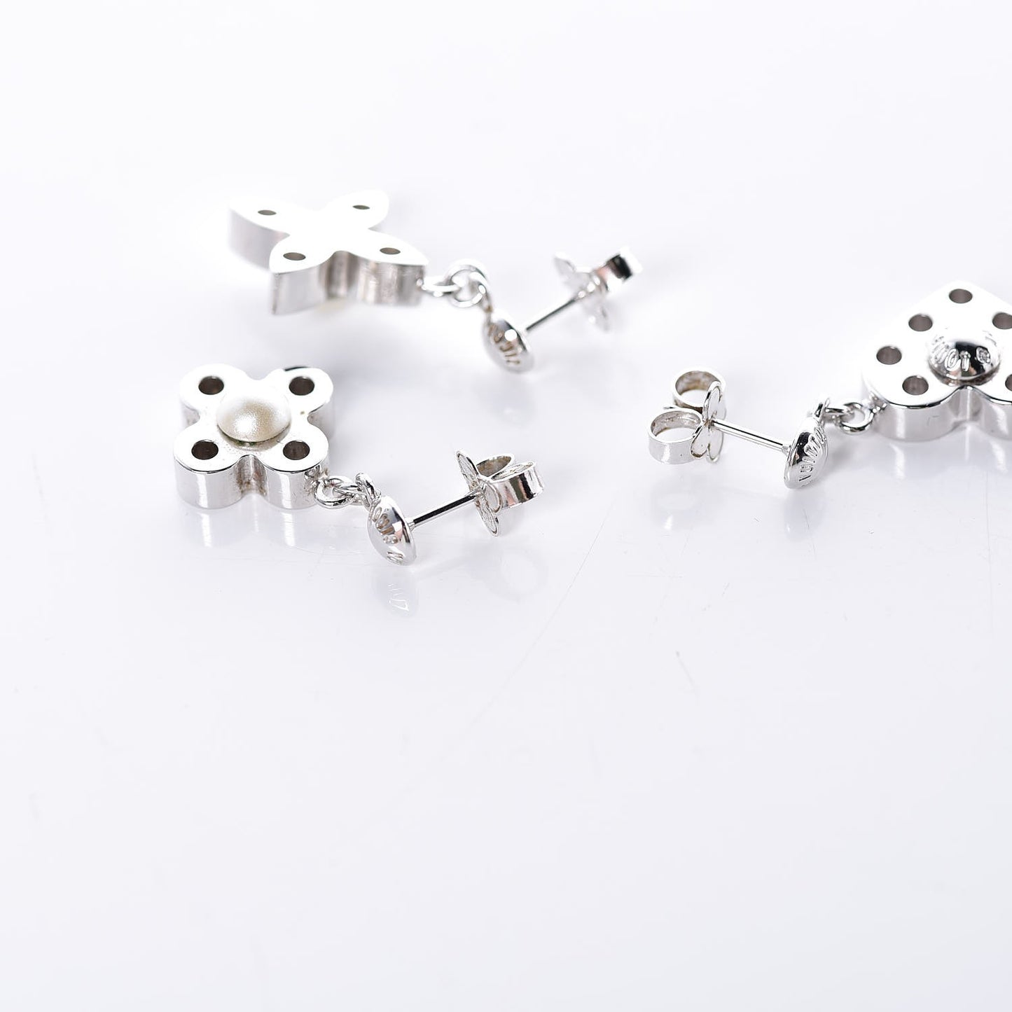 Hide and Seek Earrings Set of 3 Silver