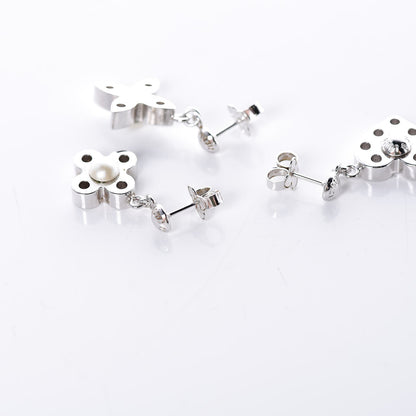 Louis Vuitton Hide and Seek Earrings Set of 3 Silver 6 of 10