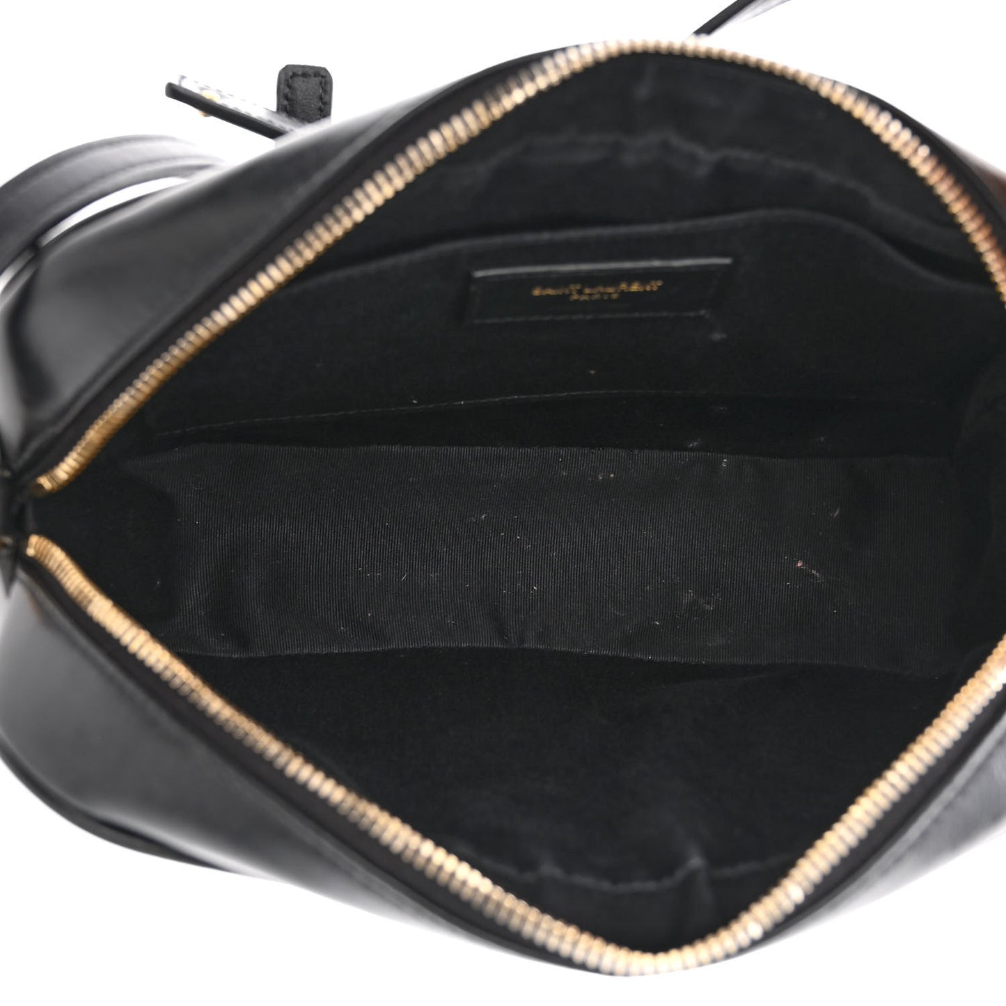 Calfskin Matelasse Monogram Lou Camera Bag Black