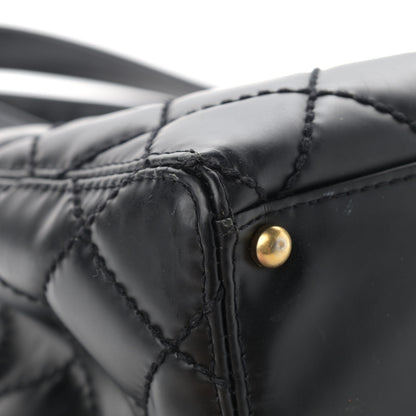 Chanel Calfskin Stitch Surpique Tote Black 8 of 21
